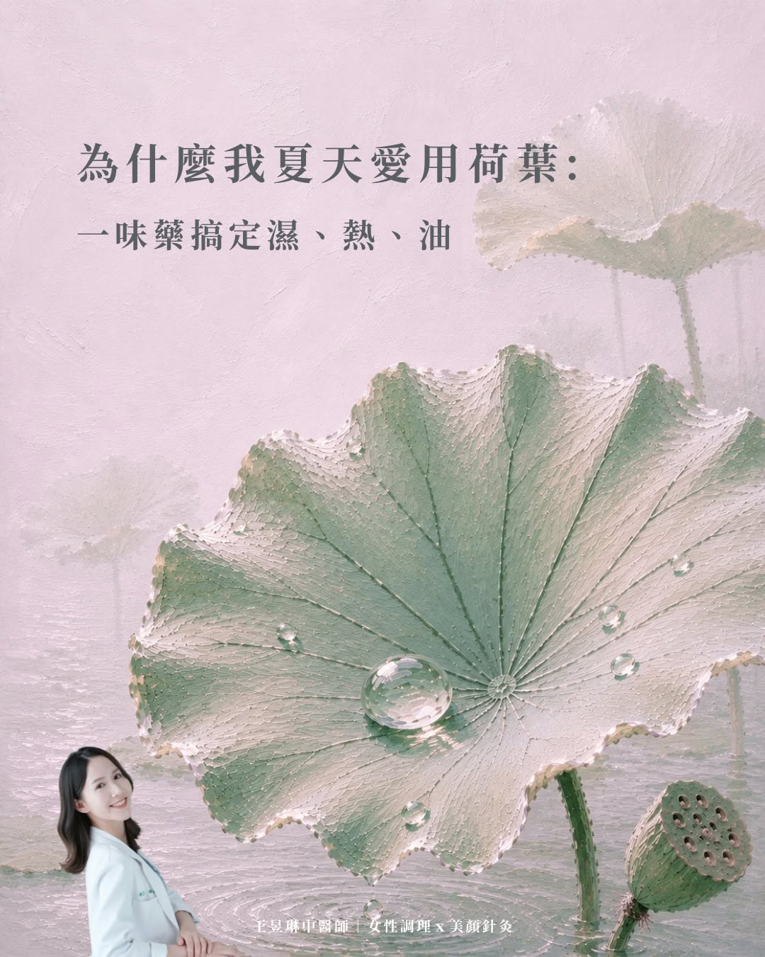 |為什麼我夏天愛用荷葉:一味藥搞定濕、熱、油|